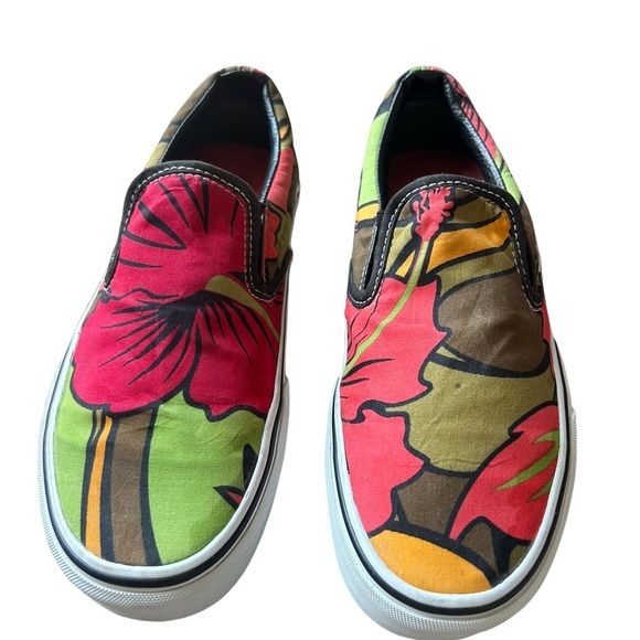 Vans Slip-On Shoes Hawaiian Floral unisex sneakers - Picture 6 of 8